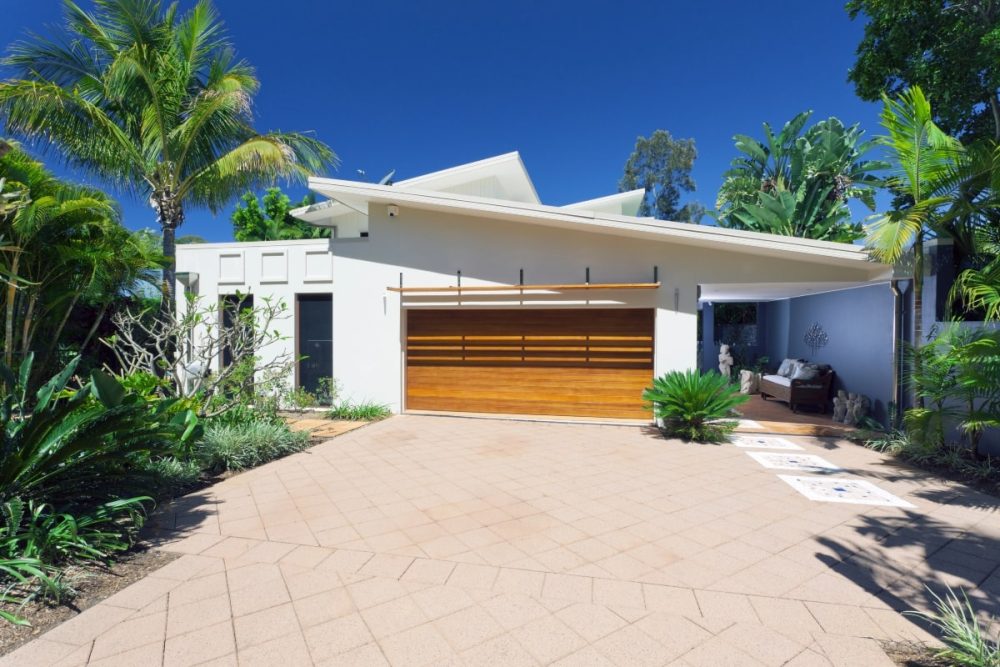 A contemporary Australian home with a well-maintained driveway, illustrating property appeal.