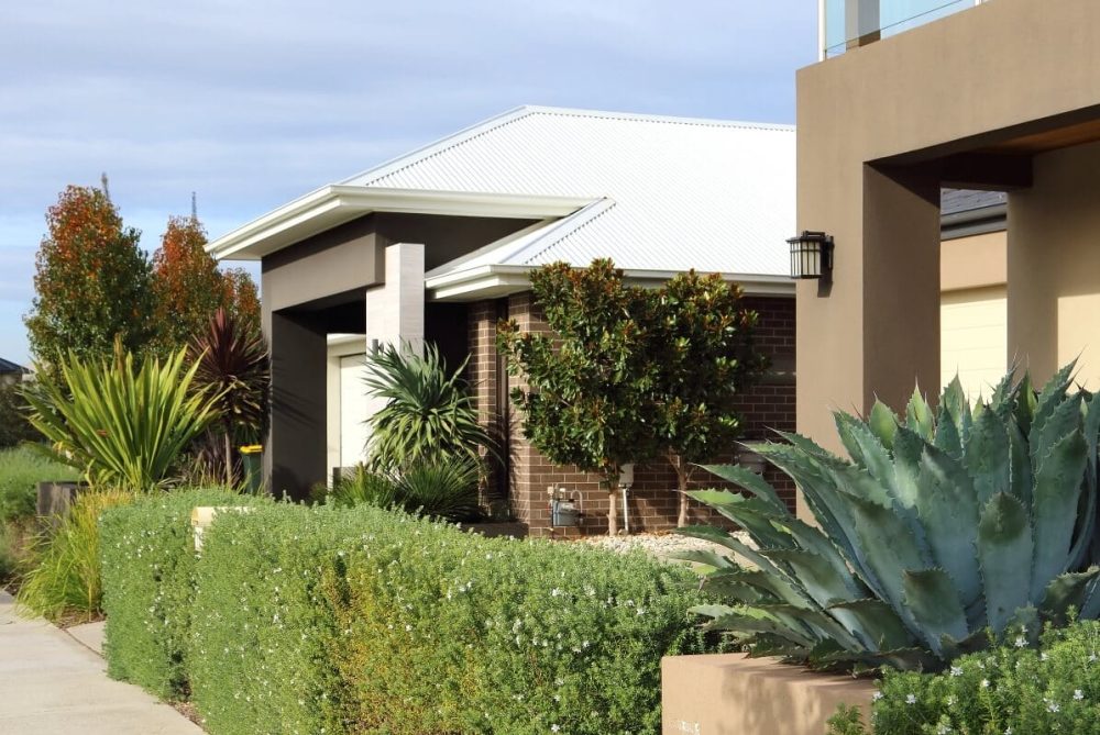 Residential houses in Perth suburb.